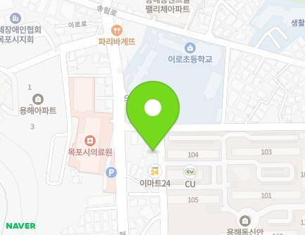 14 Iro-ro 9beon-gil, Mokpo-si, Jeollanam-do, Republic of Korea Map