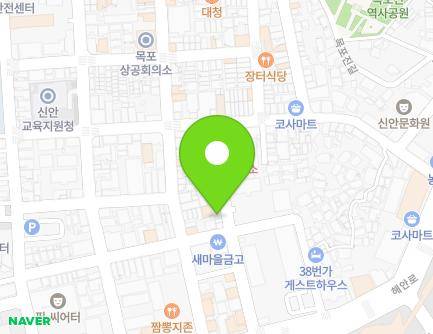 11-2 Haean-ro 177beon-gil, Mokpo-si, Jeollanam-do, Republic of Korea Map
