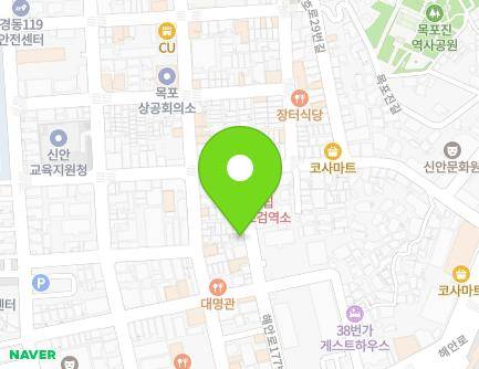 15-2 Haean-ro 177beon-gil, Mokpo-si, Jeollanam-do, Republic of Korea Map
