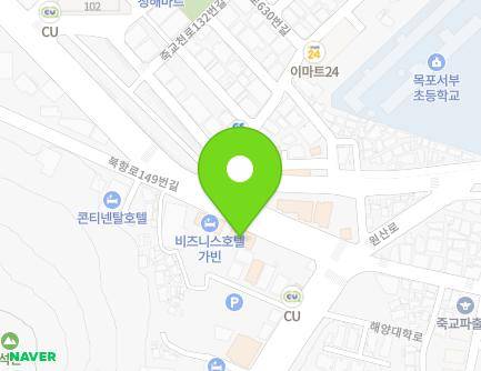 139 Bukhang-ro, Mokpo-si, Jeollanam-do, Republic of Korea Map