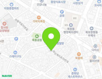 17 Maingyeteo-ro 39beon-gil, Mokpo-si, Jeollanam-do, Republic of Korea Map
