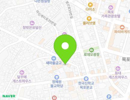 4-1 Maingyeteo-ro 40beon-gil, Mokpo-si, Jeollanam-do, Republic of Korea Map