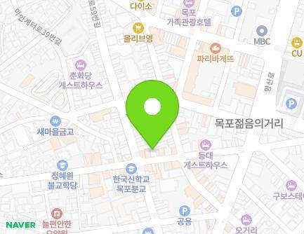 14 Nojeokbong-gil, Mokpo-si, Jeollanam-do, Republic of Korea Map