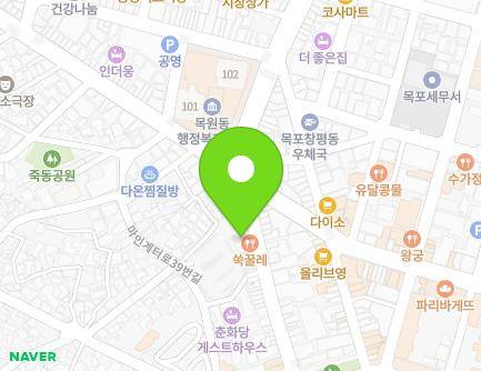 43-2 Yeongsan-ro 59beon-gil, Mokpo-si, Jeollanam-do, Republic of Korea Map