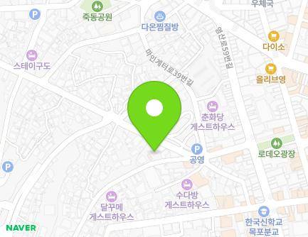 4-1 Maingyeteo-ro 38beon-gil, Mokpo-si, Jeollanam-do, Republic of Korea Map