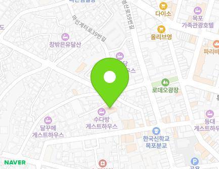 2-15 Maingyeteo-ro 40beon-gil, Mokpo-si, Jeollanam-do, Republic of Korea Map