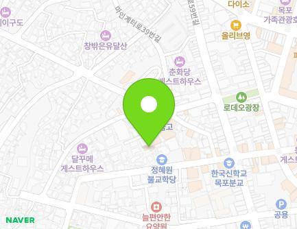 2-12 Maingyeteo-ro 40beon-gil, Mokpo-si, Jeollanam-do, Republic of Korea Map