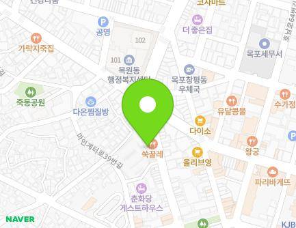 43 Yeongsan-ro 59beon-gil, Mokpo-si, Jeollanam-do, Republic of Korea Map
