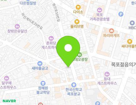 27-2 Yeongsan-ro 59beon-gil, Mokpo-si, Jeollanam-do, Republic of Korea Map