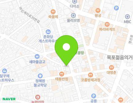 25-1 Yeongsan-ro 59beon-gil, Mokpo-si, Jeollanam-do, Republic of Korea Map