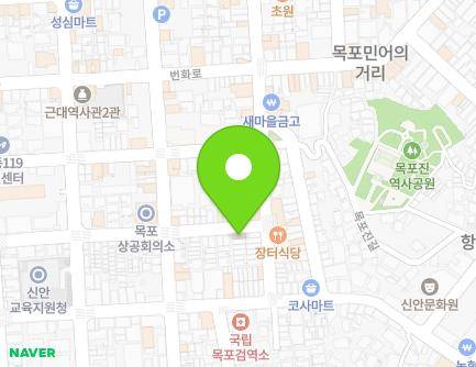 22-8 Yudong-ro 36beon-gil, Mokpo-si, Jeollanam-do, Republic of Korea Map
