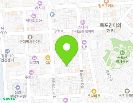 19-3 Yudong-ro 36beon-gil, Mokpo-si, Jeollanam-do, Republic of Korea Map