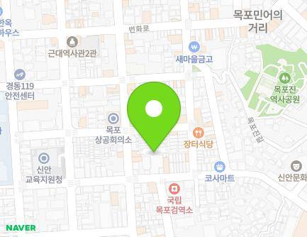 20-5 Yudong-ro 36beon-gil, Mokpo-si, Jeollanam-do, Republic of Korea Map