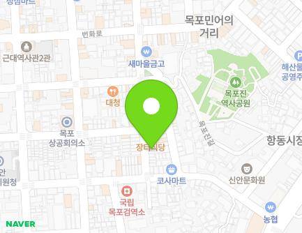 23-3 Yeongsan-ro 40beon-gil, Mokpo-si, Jeollanam-do, Republic of Korea Map