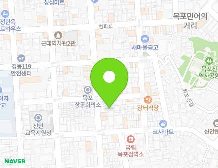 18-4 Yudong-ro 36beon-gil, Mokpo-si, Jeollanam-do, Republic of Korea Map