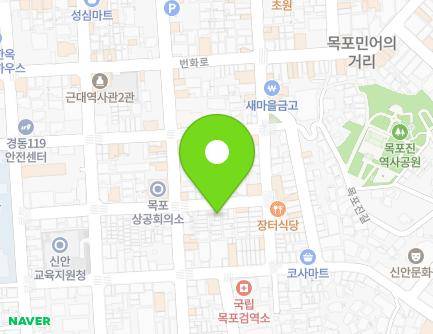 20-1 Yudong-ro 36beon-gil, Mokpo-si, Jeollanam-do, Republic of Korea Map