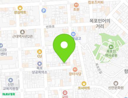 21-3 Yudong-ro 36beon-gil, Mokpo-si, Jeollanam-do, Republic of Korea Map