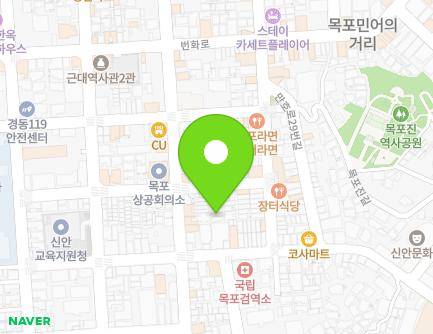 20-4 Yudong-ro 36beon-gil, Mokpo-si, Jeollanam-do, Republic of Korea Map