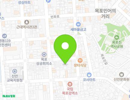 22-1 Yudong-ro 36beon-gil, Mokpo-si, Jeollanam-do, Republic of Korea Map