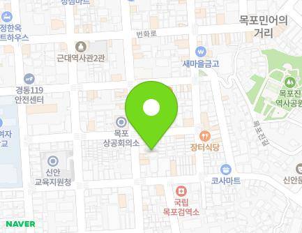 18-5 Yudong-ro 36beon-gil, Mokpo-si, Jeollanam-do, Republic of Korea Map