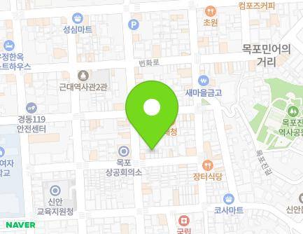 17-1 Yudong-ro 36beon-gil, Mokpo-si, Jeollanam-do, Republic of Korea Map