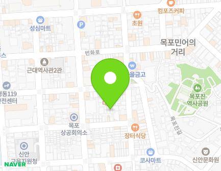 21-2 Yudong-ro 36beon-gil, Mokpo-si, Jeollanam-do, Republic of Korea Map