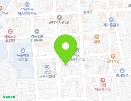 10-14 Yudong-ro 36beon-gil, Mokpo-si, Jeollanam-do, Republic of Korea Map