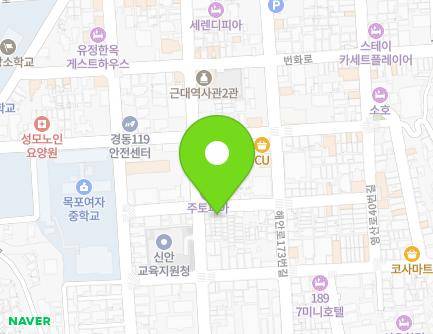 10-9 Yudong-ro 36beon-gil, Mokpo-si, Jeollanam-do, Republic of Korea Map