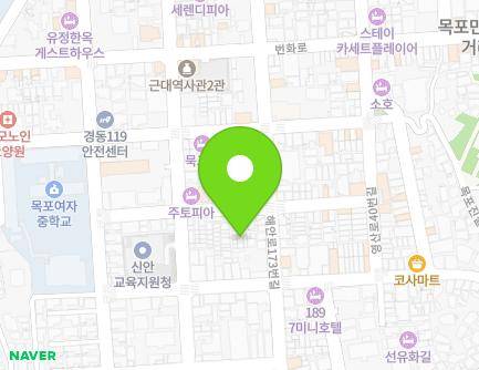 27-6 Haean-ro 173beon-gil, Mokpo-si, Jeollanam-do, Republic of Korea Map