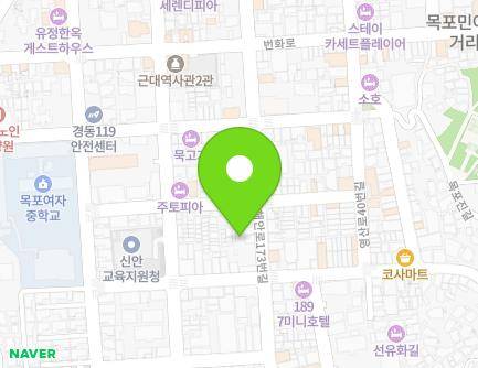 25-10 Haean-ro 173beon-gil, Mokpo-si, Jeollanam-do, Republic of Korea Map