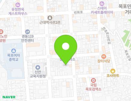 25-9 Haean-ro 173beon-gil, Mokpo-si, Jeollanam-do, Republic of Korea Map