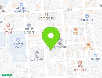 10-13 Yudong-ro 36beon-gil, Mokpo-si, Jeollanam-do, Republic of Korea Map