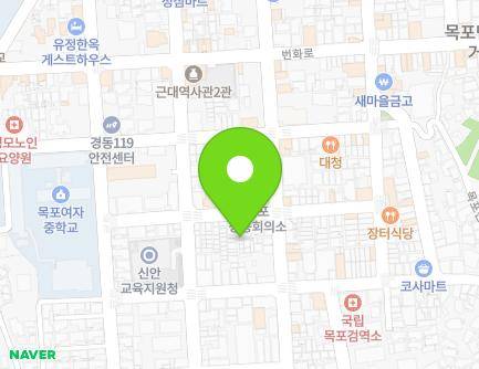 12-24 Yudong-ro 36beon-gil, Mokpo-si, Jeollanam-do, Republic of Korea Map