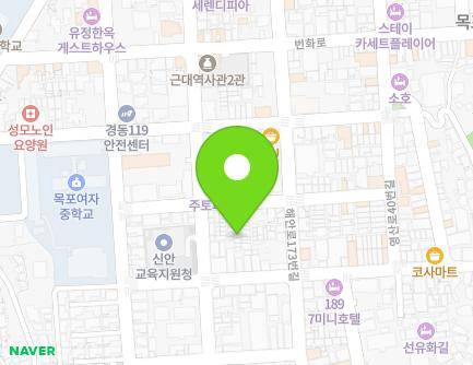 12-5 Yudong-ro 36beon-gil, Mokpo-si, Jeollanam-do, Republic of Korea Map