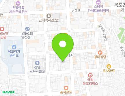 25-8 Haean-ro 173beon-gil, Mokpo-si, Jeollanam-do, Republic of Korea Map