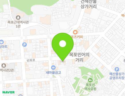 38-3 Beonhwa-ro, Mokpo-si, Jeollanam-do, Republic of Korea Map