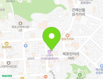 37-4 Beonhwa-ro, Mokpo-si, Jeollanam-do, Republic of Korea Map