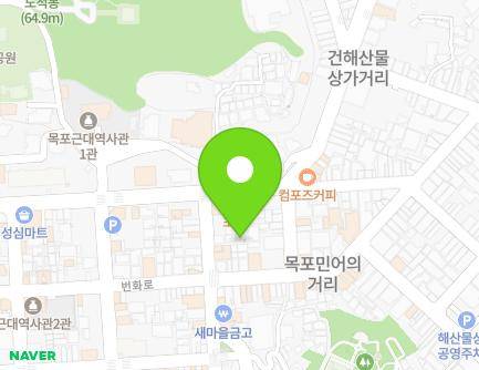 37-5 Beonhwa-ro, Mokpo-si, Jeollanam-do, Republic of Korea Map