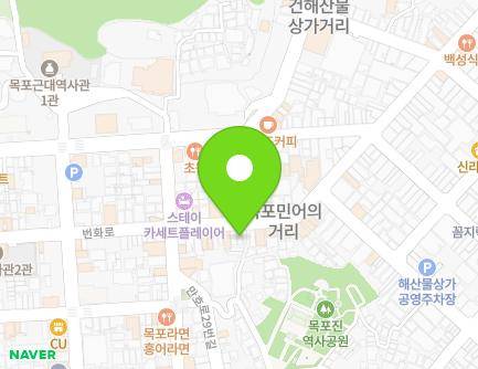 40-2 Beonhwa-ro, Mokpo-si, Jeollanam-do, Republic of Korea Map