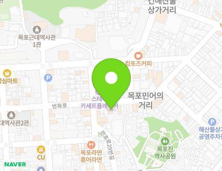 38-1 Beonhwa-ro, Mokpo-si, Jeollanam-do, Republic of Korea Map