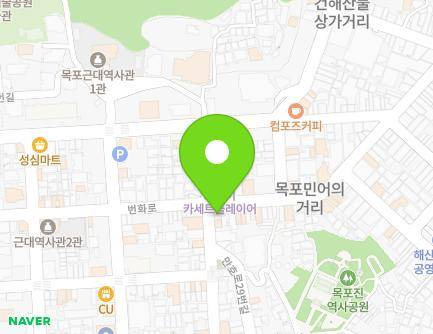 36 Beonhwa-ro, Mokpo-si, Jeollanam-do, Republic of Korea Map