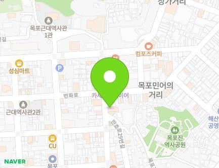 11 Yeongsan-ro 40beon-gil, Mokpo-si, Jeollanam-do, Republic of Korea Map