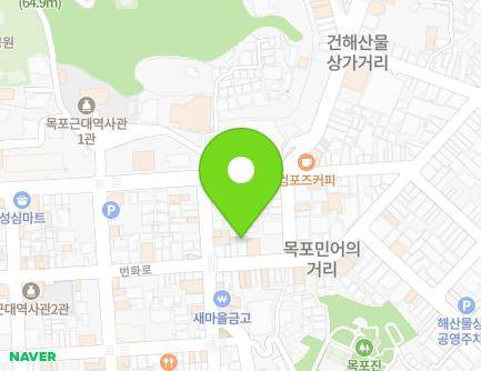 37-2 Beonhwa-ro, Mokpo-si, Jeollanam-do, Republic of Korea Map