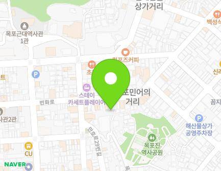 13 Mokpojin-gil 9beon-gil, Mokpo-si, Jeollanam-do, Republic of Korea Map
