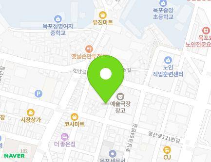 4-1 Honam-ro 58beon-gil, Mokpo-si, Jeollanam-do, Republic of Korea Map