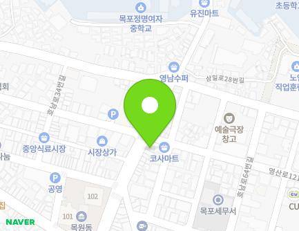 16-2 Samil-ro, Mokpo-si, Jeollanam-do, Republic of Korea Map