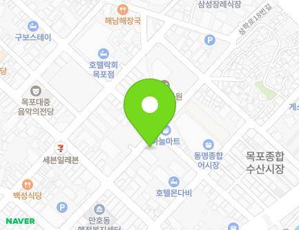 34-1 Sugang-ro 12beon-gil, Mokpo-si, Jeollanam-do, Republic of Korea Map