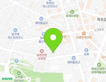 9-1 Nojeokbong-gil 23beon-gil, Mokpo-si, Jeollanam-do, Republic of Korea Map