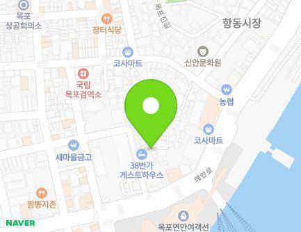 16 Manho-ro 38beon-gil, Mokpo-si, Jeollanam-do, Republic of Korea Map