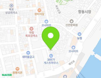 28-5 Yudong-ro 16beon-gil, Mokpo-si, Jeollanam-do, Republic of Korea Map